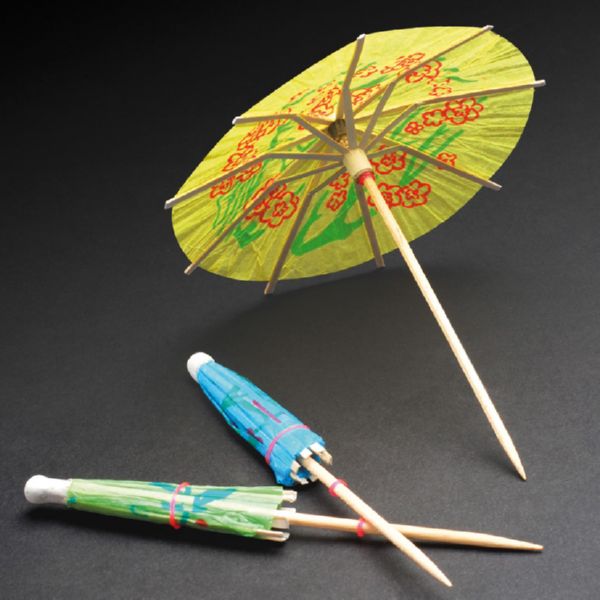 Artículos decorativos cóctel.