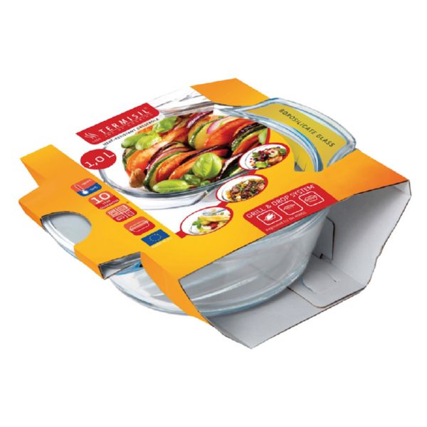 Bandeja redonda horno.