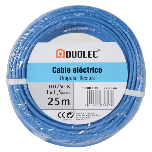 Cable eléctrico.