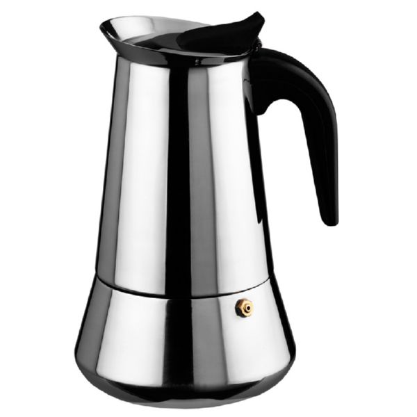 Cafetera acero inoxidable Bonkaffe.