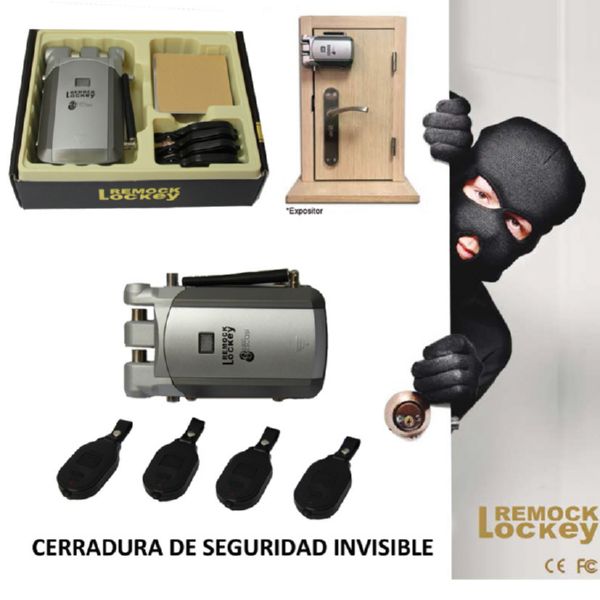 Cerradura de seguridad invisible.