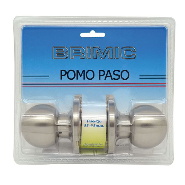 Cerradura pomo puerta paso.
