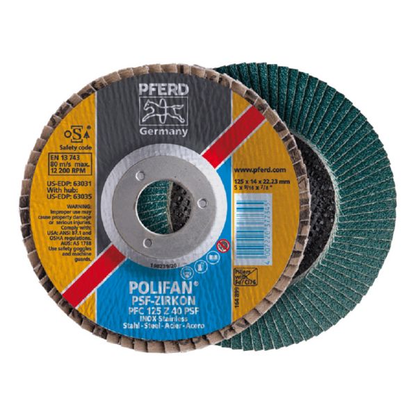 Discos abrasivos láminas Polifan Z.