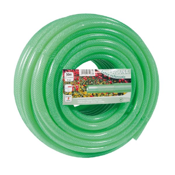 Manguera riego tricapa tipo látex.