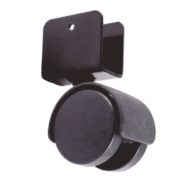 Rueda doméstica para costado de mueble.