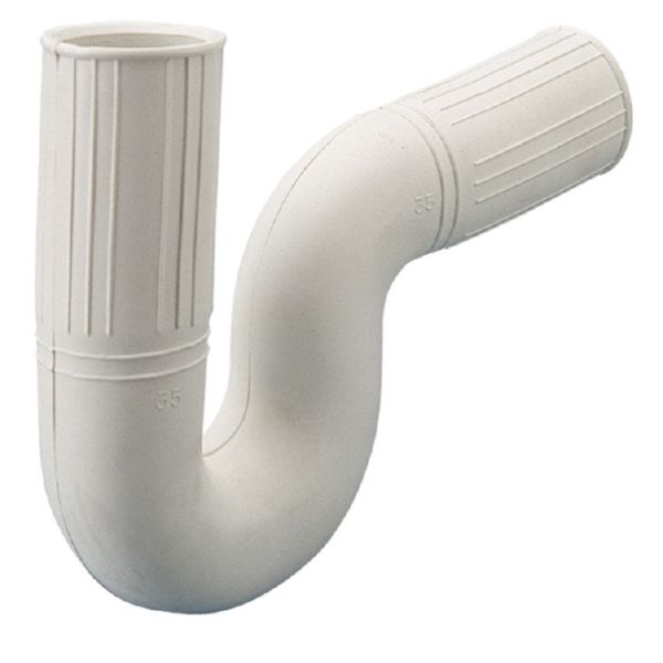 Sifón flexible.