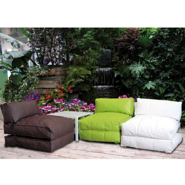 Sillón-cama plegable.