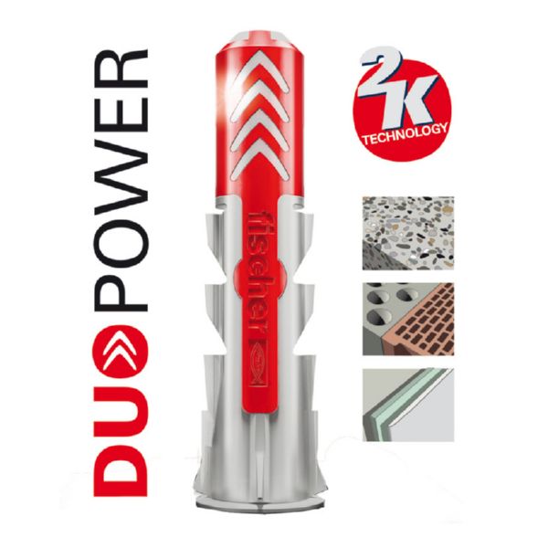 Taco con tornillo DuoPower.