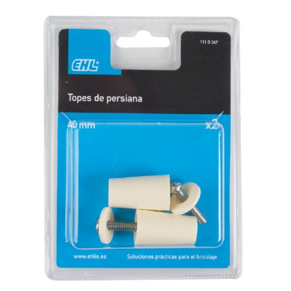 Tope persiana enrollable.
