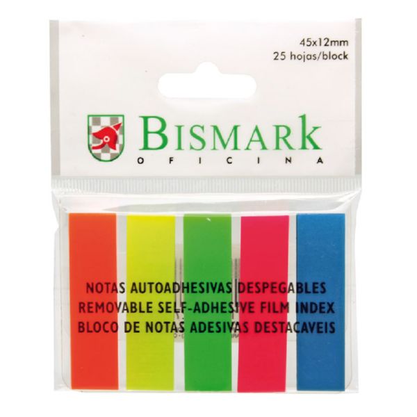 GUIAS ADHESIVAS ( BLISTER 100) 5 COLORES