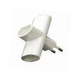 Adaptador triple.