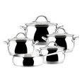 BATERIA COCINA INOX KUCHEN 9 PZ.MAGEFESA