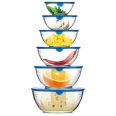 BOLS PARA ALIMENTOS. JGO. 6 UNDS.