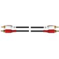 CABLE 2RCA MACHO / 2RCA MACHO  ORO 2M