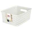CESTA 8L MYSTYLE 25X20X10 BLANCA