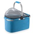 CESTA TERMICA PLEGABLE AZUL TESCOMA