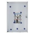 PANEL ANUNCIOS "v2". 4 DIN A4. BLCO.