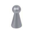POMO ZAMAK 11 MM CROMO MATE